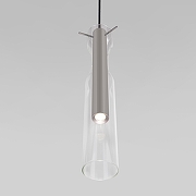 Подвесной светильник Eurosvet Swan 50254/1 LED графит цвет плафона/подвески Прозрачный, цвет арматуры Графит-2