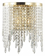Бра Odeon Light Chokka 5028/2W цвет плафона/подвески Прозрачный, цвет арматуры Золото-2