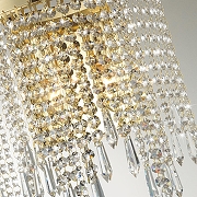 Бра Odeon Light Chokka 5028/2W цвет плафона/подвески Прозрачный, цвет арматуры Золото-3