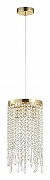 Подвесной светильник Odeon Light Chokka 5028/3 цвет плафона/подвески Прозрачный, цвет арматуры Золото-2