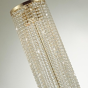 Торшер Odeon Light Chokka 5028/3F цвет плафона/подвески Прозрачный, цвет арматуры Золото-3