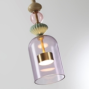 Подвесной светильник Odeon Light Palleta 5045/12LA цвет бронза античная, разноцветный-4