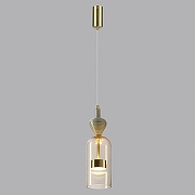 Подвесной светильник Odeon Light Palleta 5045/12LB цвет бронза античная, разноцветный-3