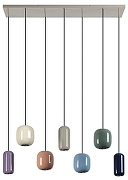 Подвесной светильник Odeon Light Ovali 5053/7A цвет слоновая кость