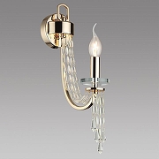 Бра Odeon Light Capel 5063/1W цвет плафона/подвески Прозрачный, цвет арматуры Золото-1