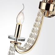 Бра Odeon Light Capel 5063/1W цвет плафона/подвески Прозрачный, цвет арматуры Золото-3