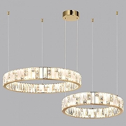 Подвесной светильник Odeon Light Crossa 5072/100L цвет золото-4