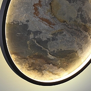 Накладной светильник Odeon Light Stoflake 5078/35L цвет черный-9