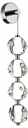 Бра Odeon Light Jemstone 5084/17WL цвет плафона/подвески Прозрачный, цвет арматуры Хром-2