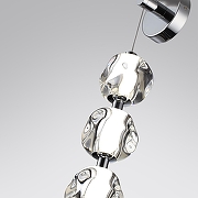 Бра Odeon Light Jemstone 5084/17WL цвет плафона/подвески Прозрачный, цвет арматуры Хром-3
