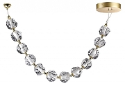 Подвесной светильник Odeon Light Jemstone 5085/48L цвет плафона/подвески Прозрачный, цвет арматуры Золото-3