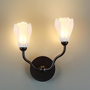 Бра Odeon Light Gard1 5090/2W цвет плафона/подвески Белый, цвет арматуры Черный-2