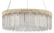 Подвесной светильник Odeon Light Cleo 5091/80L цвет плафона/подвески Прозрачный, цвет арматуры Золото