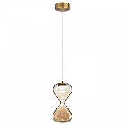 Подвесной светильник Odeon Light Gless1 5093/4L цвет плафона/подвески Оранжевый, цвет арматуры Бронза-1