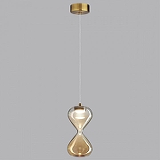 Подвесной светильник Odeon Light Gless1 5093/4L цвет плафона/подвески Оранжевый, цвет арматуры Бронза-2