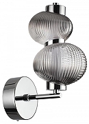 Бра Odeon Light Bruco 5096/8WL цвет плафона/подвески Светло-серый, цвет арматуры Хром