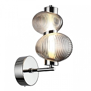 Бра Odeon Light Bruco 5096/8WL цвет плафона/подвески Светло-серый, цвет арматуры Хром-1