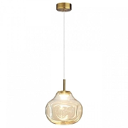 Подвесной светильник Odeon Light Vaso 5097/4L цвет плафона/подвески Оранжевый, цвет арматуры Бронза-1
