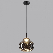 Подвесной светильник Odeon Light Vaso 5097/4LC цвет плафона/подвески Светло-серый, цвет арматуры Черный-2
