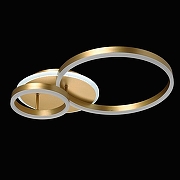 Накладной светильник De City Оскар 2 510011503 цвет плафона/подвески Белый, цвет арматуры Золото-4