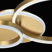 Накладной светильник De City Оскар 2 510011503 цвет плафона/подвески Белый, цвет арматуры Золото-7