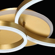 Накладной светильник De City Оскар 2 510011503 цвет плафона/подвески Белый, цвет арматуры Золото-8