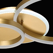 Накладной светильник De City Оскар 2 510011503 цвет плафона/подвески Белый, цвет арматуры Золото-10