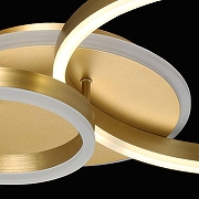 Накладной светильник De City Оскар 2 510011503 цвет плафона/подвески Белый, цвет арматуры Золото-11