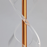 Подвесной светильник De City Оскар 33 510013701 цвет плафона/подвески Прозрачный, цвет арматуры Золото-7