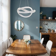 Подвесной светильник De City Оскар 70 510014001 цвет плафона/подвески Прозрачный, цвет арматуры Белый-11