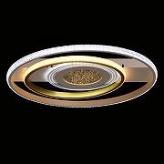 Накладной светильник De City Оскар 69 510014301 цвет плафона/подвески Белый, Золото, Прозрачный, цвет арматуры Белый-2