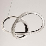 Подвесной светильник De City Оскар 510016101 цвет плафона/подвески Прозрачный, цвет арматуры Черный