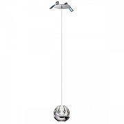 Подвесной светильник Odeon Light Sono 5100/5L цвет плафона/подвески Прозрачный, Хром, цвет арматуры Хром-2