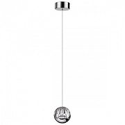 Подвесной светильник Odeon Light Sono 5100/5L цвет плафона/подвески Прозрачный, Хром, цвет арматуры Хром-5