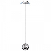 Подвесной светильник Odeon Light Sono 5100/5L цвет плафона/подвески Прозрачный, Хром, цвет арматуры Хром-6