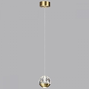 Подвесной светильник Odeon Light Sono 5101/5L цвет плафона/подвески Бронза, Прозрачный, цвет арматуры Бронза-2