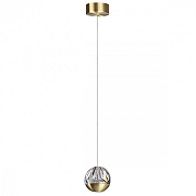 Подвесной светильник Odeon Light Sono 5101/5L цвет плафона/подвески Бронза, Прозрачный, цвет арматуры Бронза-6