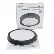 Накладной светильник Feron AL504 51073 цвет плафона/подвески Белый, цвет арматуры Черный-6