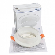 Встраиваемый светильник Feron DL500 51085 цвет плафона/подвески Белый, цвет арматуры Белый-7