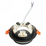 Встраиваемый светильник Feron DL500 51086 цвет плафона/подвески Черный, цвет арматуры Черный-9