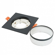 Встраиваемый светильник Feron DL500 51088 цвет плафона/подвески Черный, цвет арматуры Черный-4