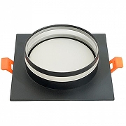 Встраиваемый светильник Feron DL503 51092 цвет плафона/подвески Черный, цвет арматуры Черный-1