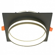 Встраиваемый светильник Feron DL703 51100 цвет плафона/подвески Черный, цвет арматуры Черный-4