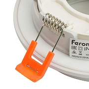 Встраиваемый светильник Feron DL504 51101 цвет плафона/подвески Белый, цвет арматуры Белый-9