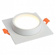 Встраиваемый светильник Feron DL505 51103 цвет плафона/подвески Белый, цвет арматуры Белый-4