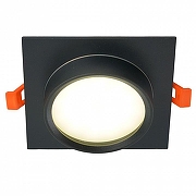 Встраиваемый светильник Feron DL505 51104 цвет плафона/подвески Черный, цвет арматуры Черный-2