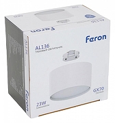 Накладной светильник Feron AL136 51126 цвет плафона/подвески Белый, цвет арматуры Белый-7