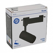 Светильник на штанге Feron AL137 51174 цвет плафона/подвески Черный, цвет арматуры Черный-7