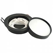 Встраиваемый светильник Feron DL507 51349 цвет плафона/подвески Черный, цвет арматуры Черный-7