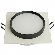 Встраиваемый светильник Feron DL506 51359 цвет плафона/подвески Белый, Черный, цвет арматуры Белый, Черный-1